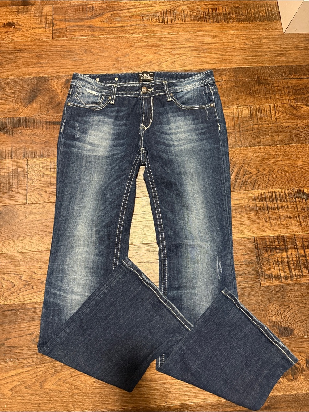 ReRock for Express Bootcut Jeans Low Rise Size 10L Y2K